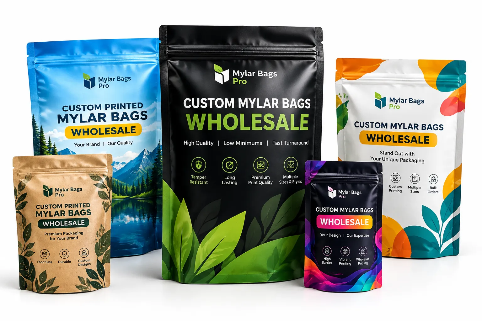Mylar Bags Wholesale for Premium Packaging Solutions